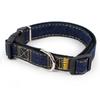 Personalized Pet Collar For Big Dog Denim Collar Dog Denim Collar Dog necklace Cat collarPet Adjustable Collar