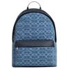 Taylor Fabric With Cow Leather Backpack Large Men's Denim CDF23-SVDE