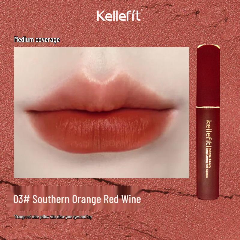 Waterproof Velvet Matte Satin Lipstick: No-Transfer, Long-Lasting, Moisturizing, Brightening