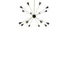 16 Light - Mid Century Chandelier - Sputnik Light - Hand Made - Raw Brass