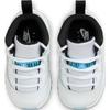 New Jordan Air Jordan 11 Anti-Slip Wear-Resistant High-Top Toddler Shoes White Blue Infant And Toddler 378040-104