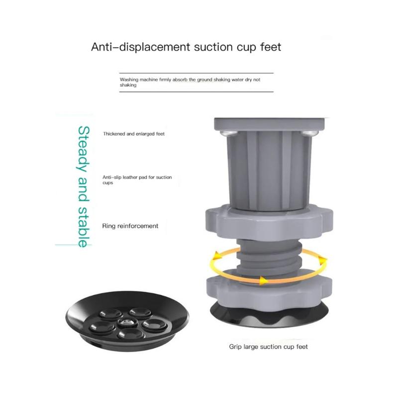 Universal Base Washing Machine Stand Lifting Fridge Base Multi-functional Adjustable Base for Dryer Refrigerator Washing Machine