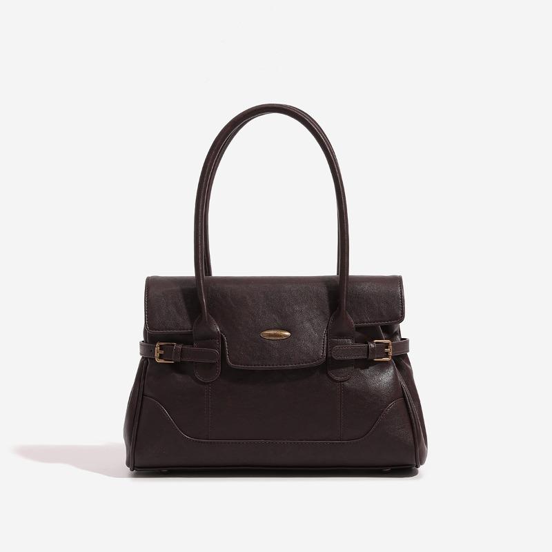 2026 Autumn and Winter New Bost Bag Shoulder Crossbody Bag Commuting Large Capacity Armpit Fashiable Tote Bag