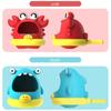 Cartoon Bubble Blowing Machine Shark Bath Toys Soap Machine Soap Bubble Machine  Visual