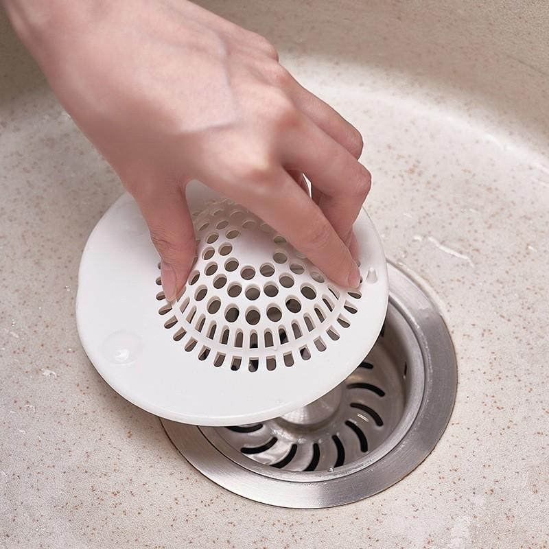 Bathroom Floor Drain Hair Filter Suction Cup For Home Drain Anti Blocking