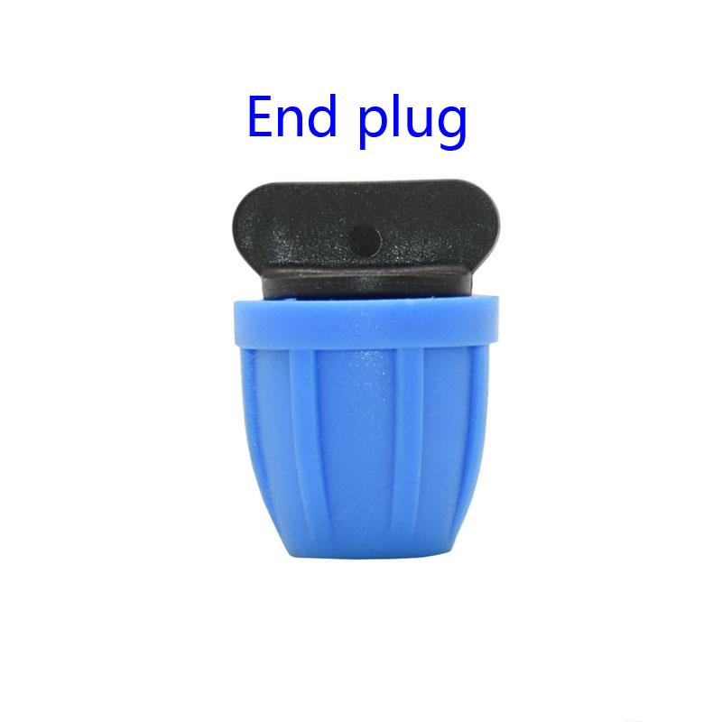 3/8" Gartenschlauch T-Stück Reduzierstück Wasserverteiler Winkel Endstopfen Reparatur 8/11mm 4/7mm Dornverbinder 4 Stück
