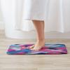 C1P Blur effect Pattern Kitchen Rug Non-Slip Door Mat Pop design Bathroom Rug Bath Mat Carpet for Home Sink Laundry Decoreeree