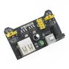 3,3V/5V MB102 Breadboard Netzteilmodul+MB-102 830 Punkte Lötloser Prototyp-Steckbrett-Bausatz +65 Flexible Steckbrücken
