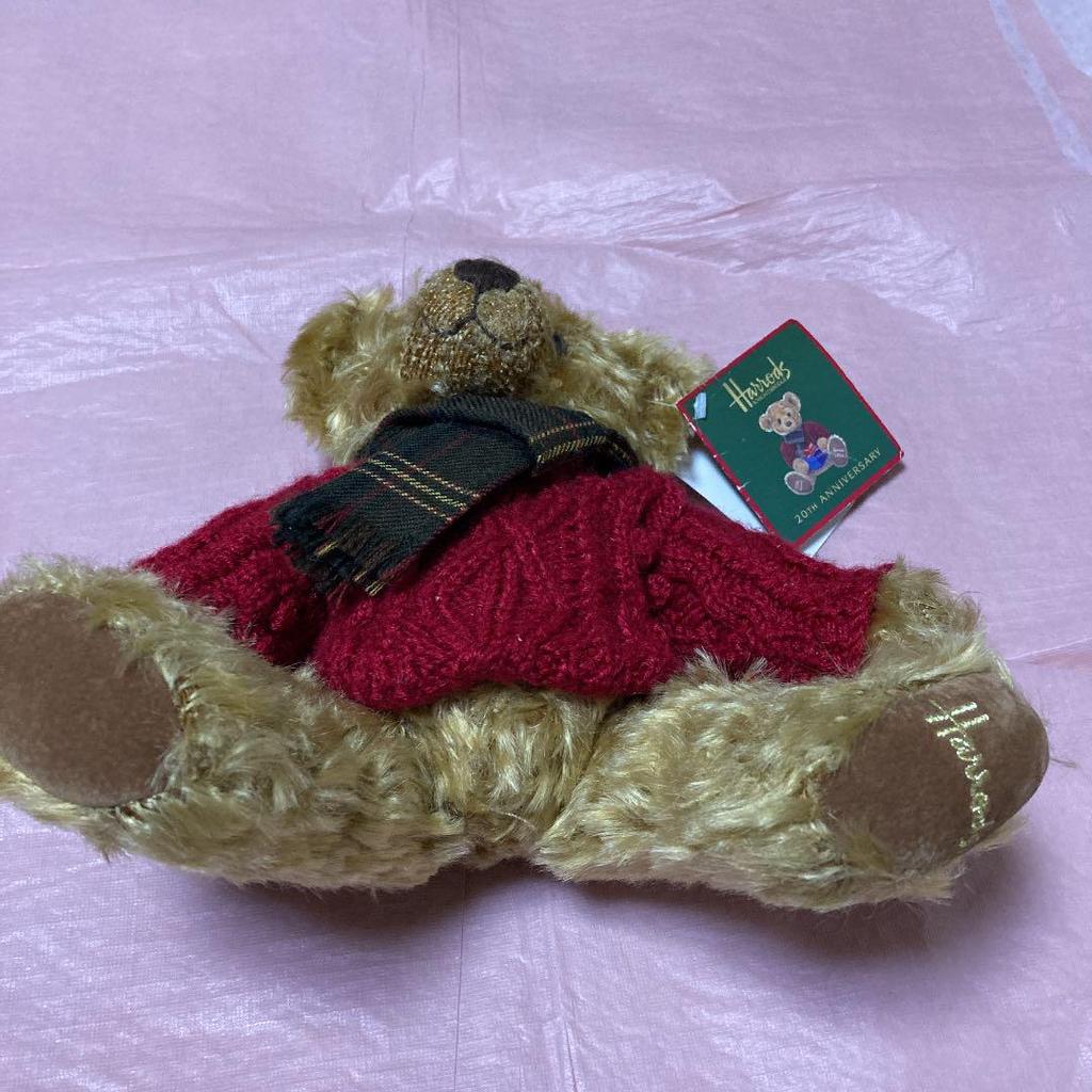 [USED] SALE! Harrods 20th Anniversary Teddy Bear