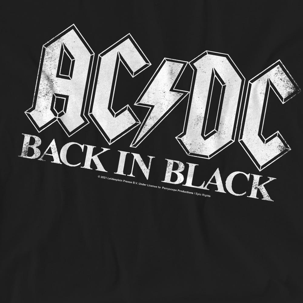 AC/DC Unisex Adult Back In Black T-Shirt