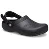 Crocs Classic Slip Resistant Work Clog Comfortable and versatile hole shoes for men and women in black