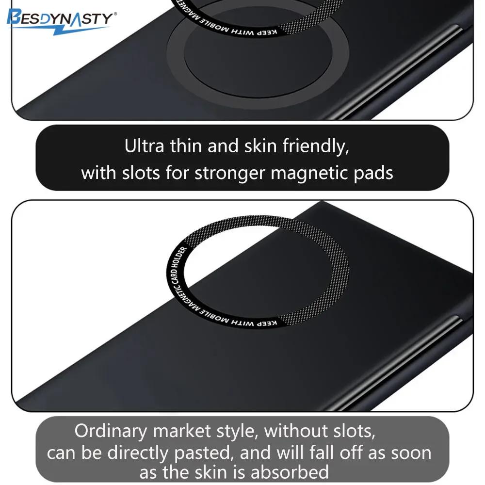 ל-Magsafe נרתיק ללא מסגרת עבור Samsung Galaxy Z Fold 6 Fold5 Fold4 Fold3 5G דק קשיח PC מגנטי טעינה אלחוטית כיסוי אחורי