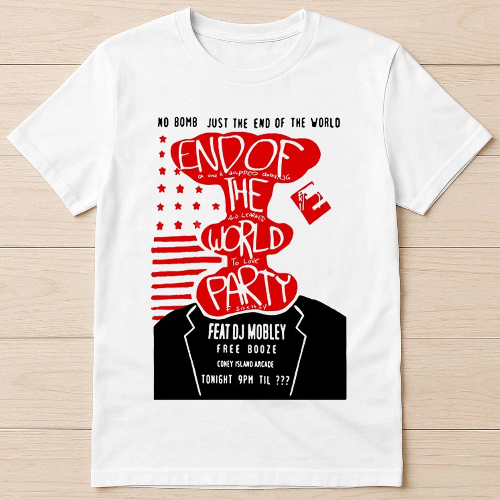 End Of The World Party Mr. Robot Fsociety Anonymous Gift Tee T Shirt 2895 2XL