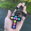 Blekkspurt Halskjede Kinesisk Tegn Ti-Formet Anheng Halskjede med Hemmelig Rom Koreansk Spill Halskjede Gave til Cosplay-entusiaster Fans
