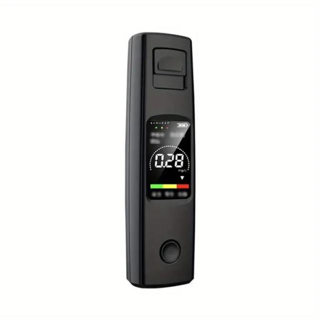 LCD Digital Display Breath Alcohol Tester Non-Contact Alcohol Meter Accuracy Breathalyzer Diagnostic Tool Type C Charging