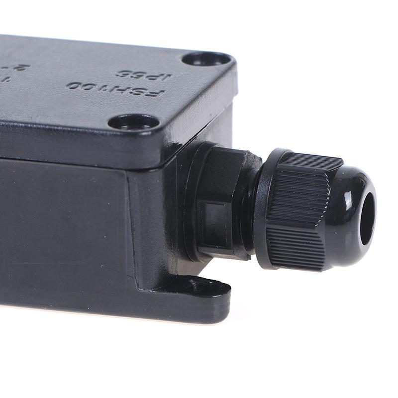 Connettore Cavo Impermeabile per Esterno IP66 a 2 Vie Scatola di Giunzione con Terminale 450V