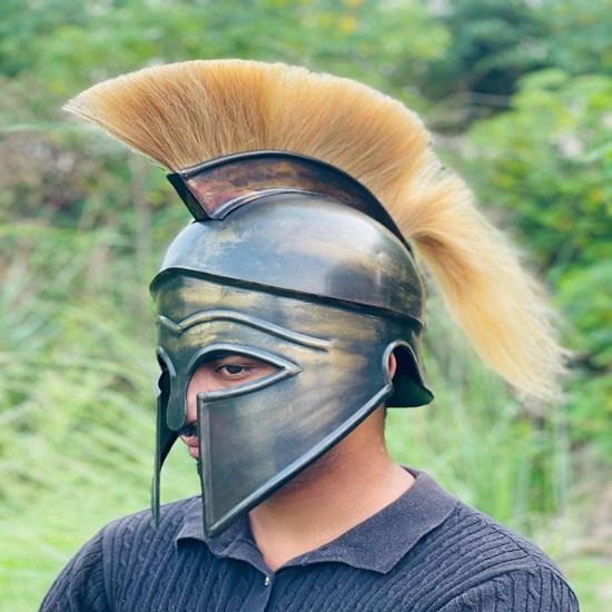 Corinthian Helmet Spartan Helmet  Greek Helmet for Costumes and Display  Best Gift For Him