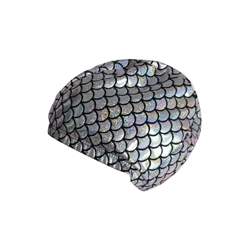 

Доросла велика еластична шапочка для плавання, дихаючий комфортний дизайн, один розмір підходить більшості, необхідне спорядження для тренувань з плавання