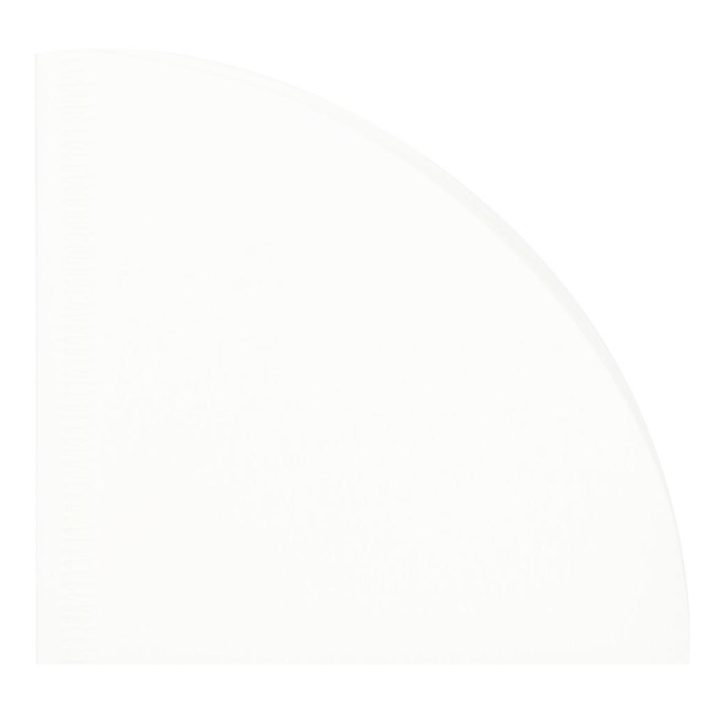 100Pcs White Fan‑Shaped Disposable Coffee Filter Paper Accessory for   Drip Coffee Filter