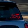 King Crown Decals And Bumper Creativeandfunny Stickers For Cartoon Fansandloverhigh Quality For Car Trucks Motorcycles And Laptops