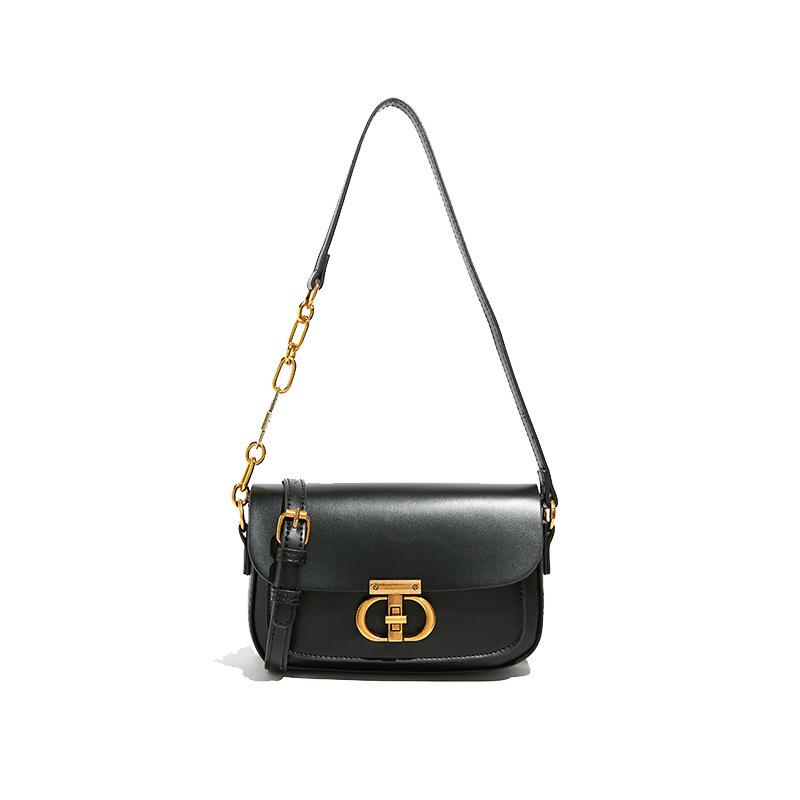 

Luxury Women s Shoulder Bag: Fashionable & Versatile Underarm Chain Handbag. Perfect for Street Shopping & Gifts. чёрный