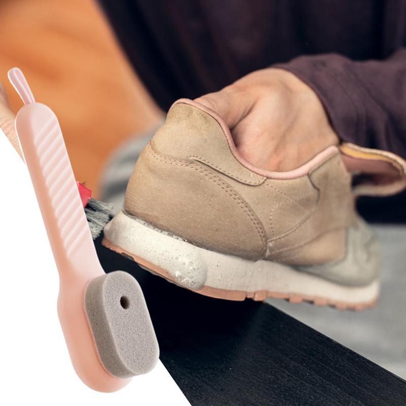 Shoe Brush Cleaner Brush for Cleaning Shoes for Slippers Sneakers Sponge Liquid Shoe Cleaning Brush Clothing Brush Supplies