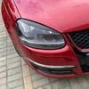 For Volkswagen VW Golf 5 MK5 GTI R 2003-2008 2PCS Headlights Eyebrow Eyelids Chrome Trim Cover Car Styling