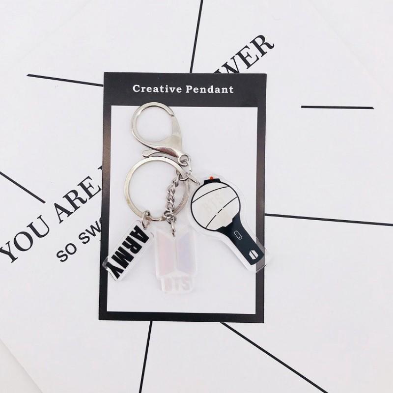 Ready Stock COD Key Chain Kopo BTS BLACKPINK EXO TWICE Seventeen GOT7
