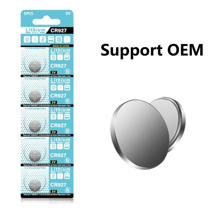 10pcs CR927 Button Cell Batteries 3V DL927 BR927 KL927 Coin Cell Battery for Watch, Remote Controls, Calculators