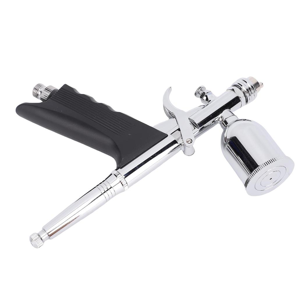 Airbrush Set Double Action Gravity Feed with A 0.3mm Rapid Release Nozzle 15cc Cup Painting Art Supplies
