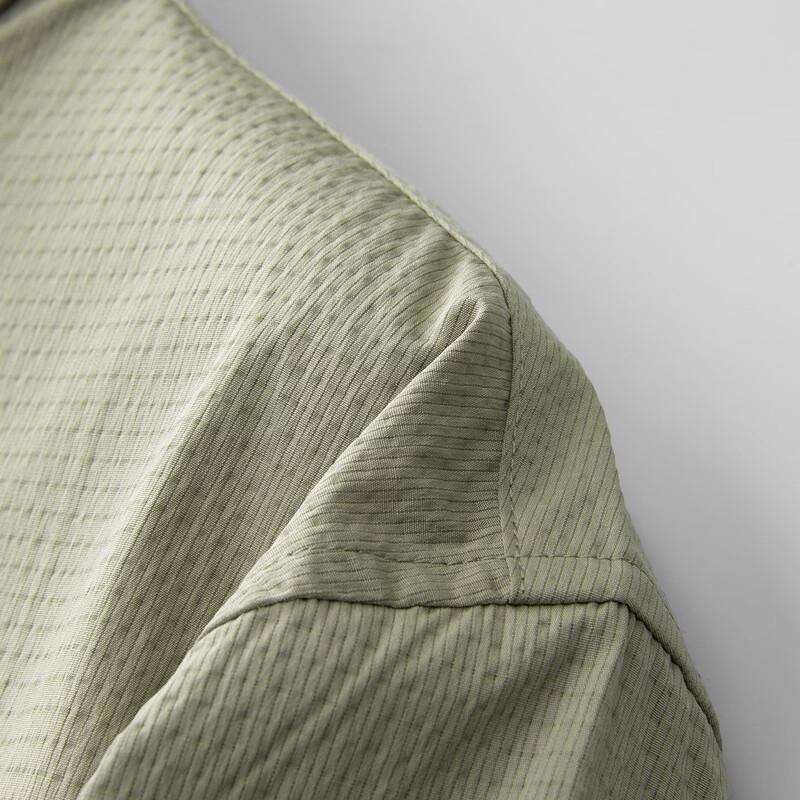 DIBINZE Men's Plus Size Short Sleeve Lapel Shirt