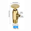 3Pcs Brass Manifold Exhaust Valve Brass Air Pressure Release Valve 35x12MM/35x16MM For Efficient Water Discharge