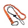 Werkzeug-Lanyard mit Schraubverschluss-Karabiner Anti-Fall-Werkzeug-Sicherungsleine Ausziehbares Bungee-Seil Einfach zu bedienen