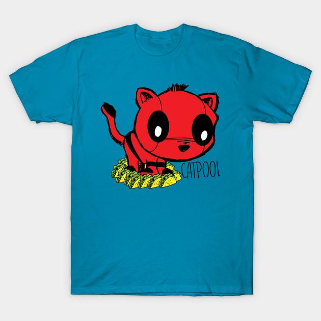 deadpool cat shirt