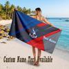 Crystal Palace Design Beach Towel Custom Text Large Towel for Beach Vacation