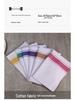 Thickened Cotton Yarn-Dyed Glass Polishing Cloth, Lint-Free Napkin and Placemat for Hotel and Restaurant Use