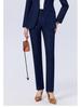 Women's Blue Suit Set for College Students: Spring/Autumn Interview & Professional Wear