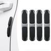 Heavy Duty PVC Door Edge Protectors Anti Scuff Decoration Self Adhesive For Vehicle Longevity Scratch Prevention 2 Pair