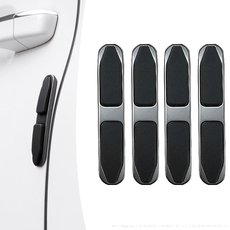 Heavy Duty PVC Door Edge Protectors Anti Scuff Decoration Self Adhesive For Vehicle Longevity Scratch Prevention 2 Pair