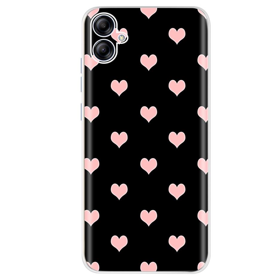 For Samsung Galaxy A04e A04 A04S 2022 Cute Printing Phone Case For SamsungA04 A 04 04e SM-A042F A045F Soft Silicone TPU Cases