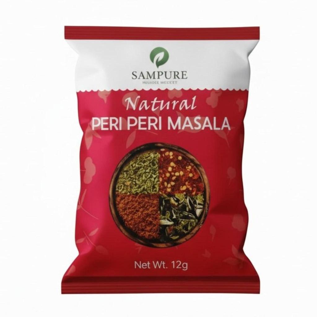 Natürliches Peri Peri Masala 8g (12er Packung)
