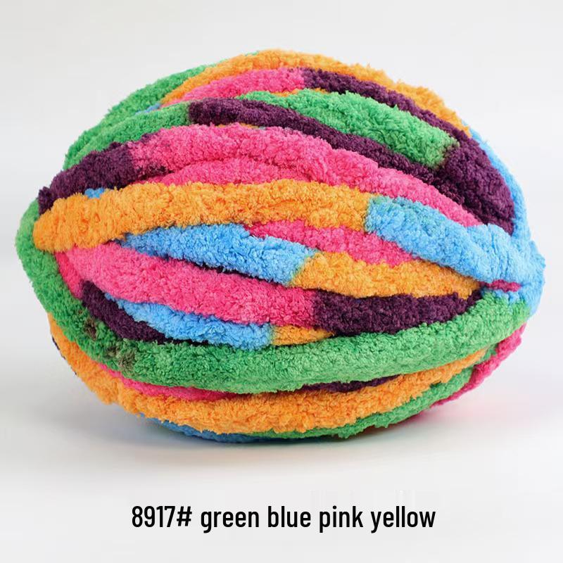 Handmade Chunky Ice Stick Yarn for DIY Knitting: Soft Iceland Finger Yarn for Bags & Scarves
