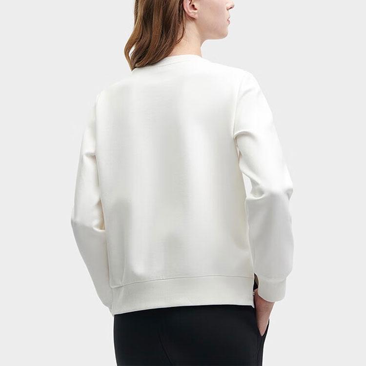 New FILA Sweatshirts Women's Light Beige White F11W348210F-IV