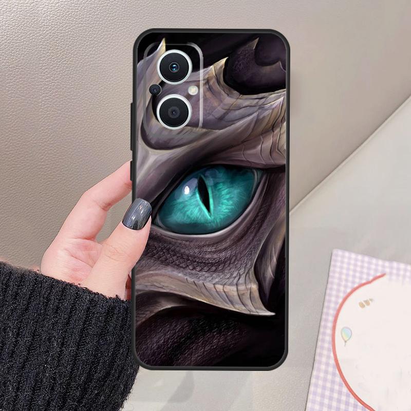 Dragon's Eye Funda For OPPO Reno 12 14 13 11 10 Pro 11F 12F 13F 14F 7 8 Lite OPPO Find X6 X5 X8 X9 Pro Case