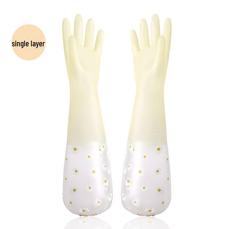 Mănuși de vase de uz casnic extinse: Mănuși de lucru impermeabile pentru curățenie