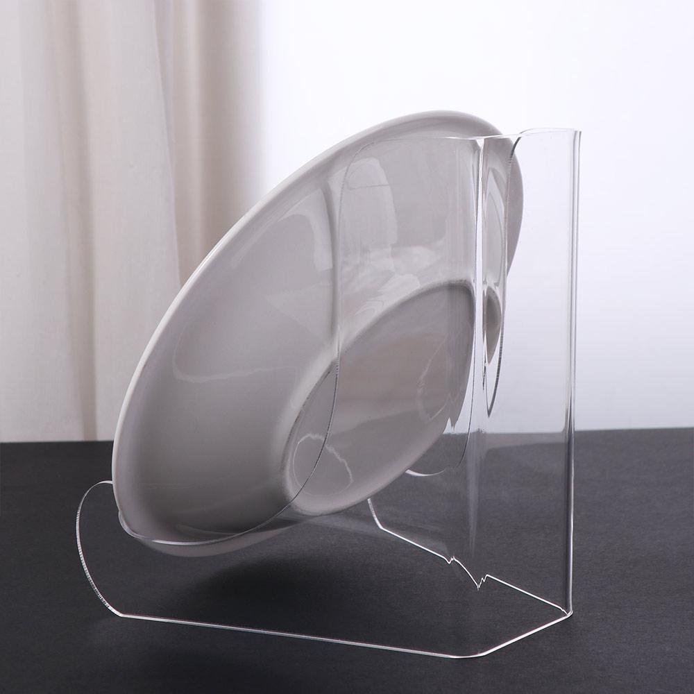 Průhledný stojan na displej Akrylový stojan na knihu Stojan Stojan na plochý talíř Kniha