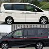 Car Waist Line Sticker for  Serena C27 Vinyl Wrapping Decals Racing Sport Stripes Graphics Decoration Auto Accessories