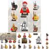 Premium Plastikbausteine Spielzeug X0164 Antike Römische Spartanische Kreuzfahrer Figuren Set X643-650