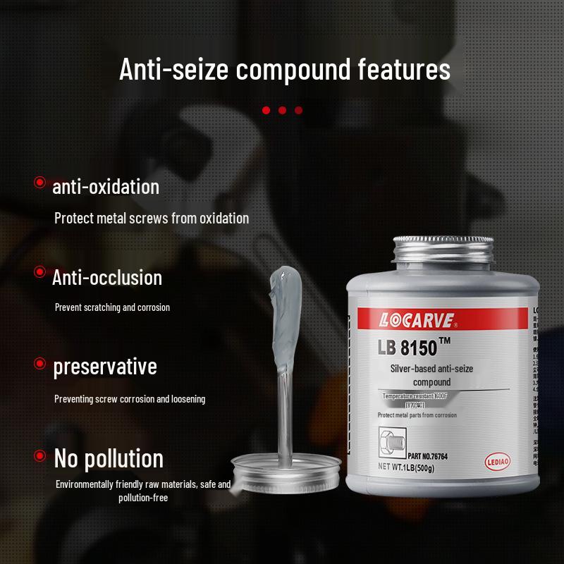 LB8150 High-Temp Copper Anti-Seize Agent C5-A, LB771 Silver Anti-Seize Agent, 73732 Anti-Seize 76732, 236g