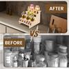 3/4/5 Tiers Wooden Display Stand Riser Perfume Organizer Doll Figure Toy Showcase Dispaly Ladder Shelf Makeup Spice Rack